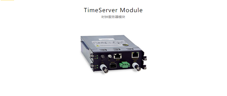  全方位多功能以太網交換平臺TimeServer Module 時鐘服務器模塊